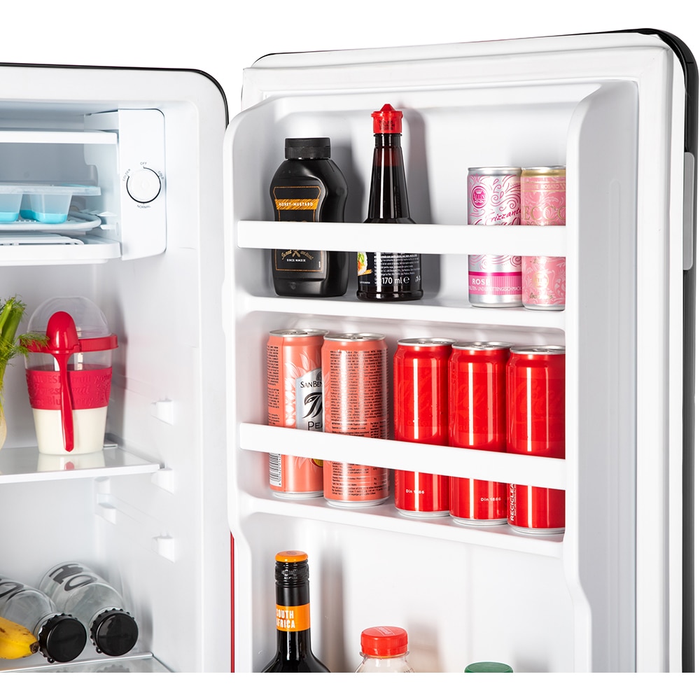 Frigider cu o usa VORTEX VD9SBK01M, 93 l, H 83.5 cm, Clasa E, negru