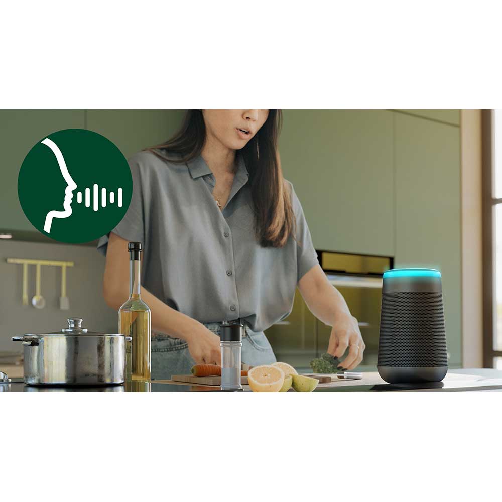 Friteuza cu aer cald PHILIPS Airfryer 5000 HD9255/30, 0.8kg, 4.1l, 1400W, alb-auriu