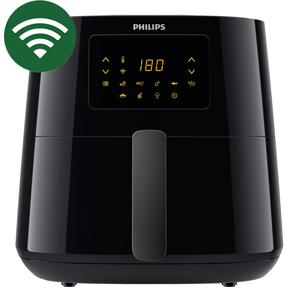Friteuza cu aer cald PHILIPS Airfryer XL Essential HD928090, 1.2kg, 6.2l, 2000W, negru