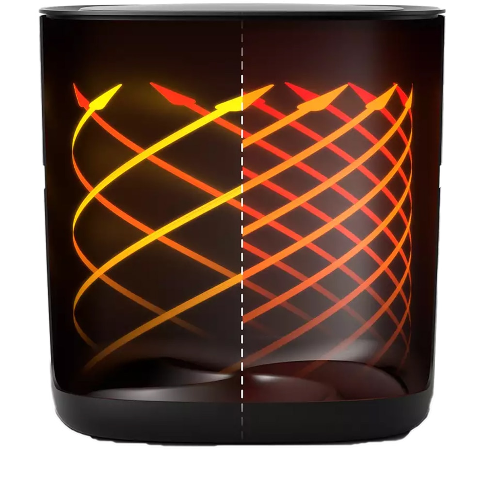 Friteuza cu aer cald PHILIPS Combi XXL HD9880/90, 2kg, 8.3l, 2200W, negru-argintiu