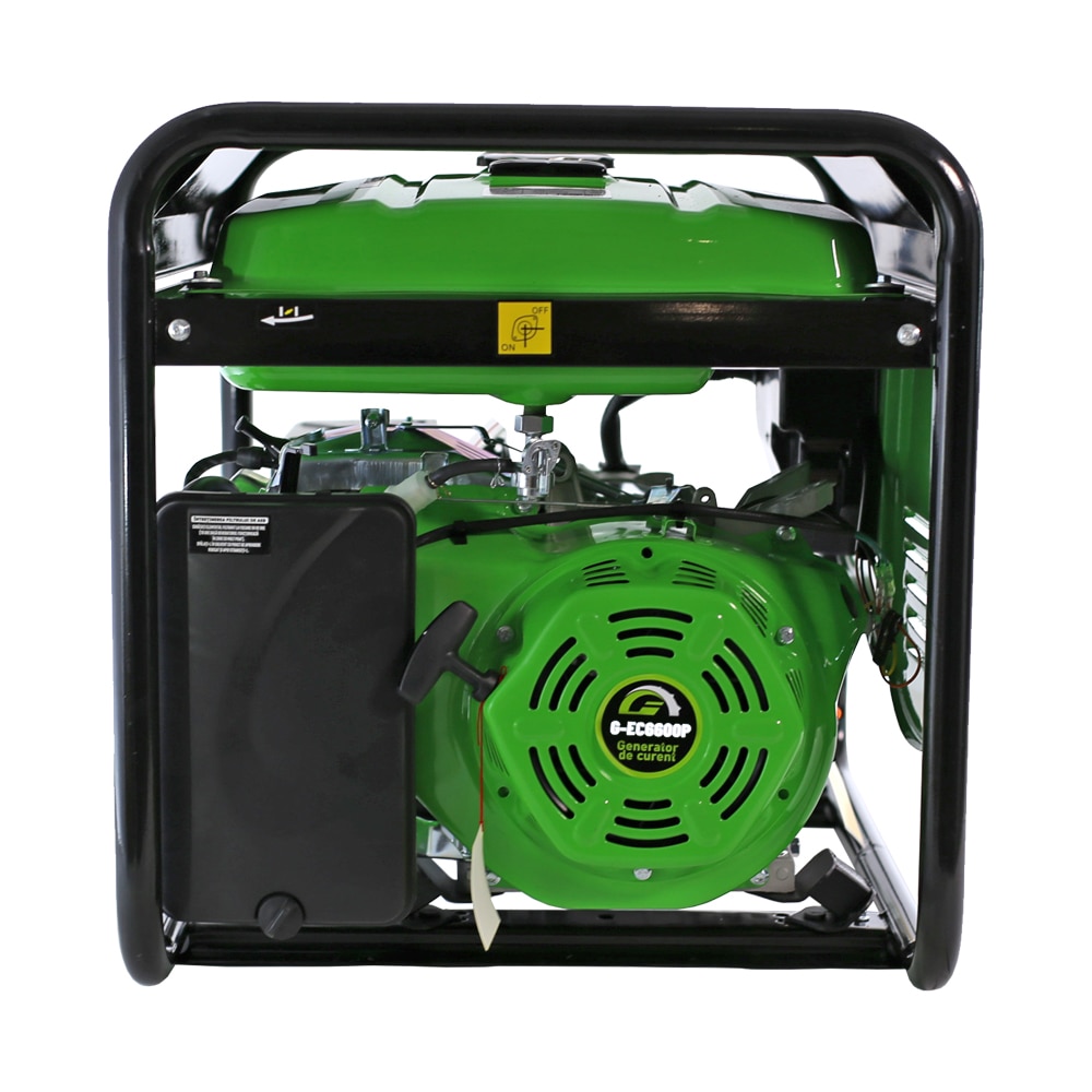 Generator electric GREENFIELD G-EC6600P, 5500W, 4 timpi, benzina, autonomie 8.92h