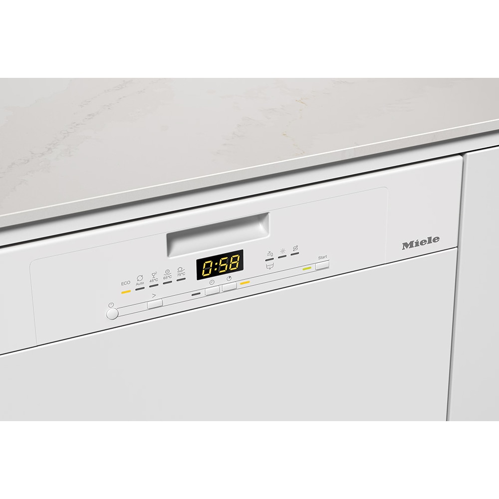 Masina de spalat vase semi-incorporabila MIELE G 5611 SCi Active, 14 seturi, 5 programe, 60 cm, Clasa A, alb