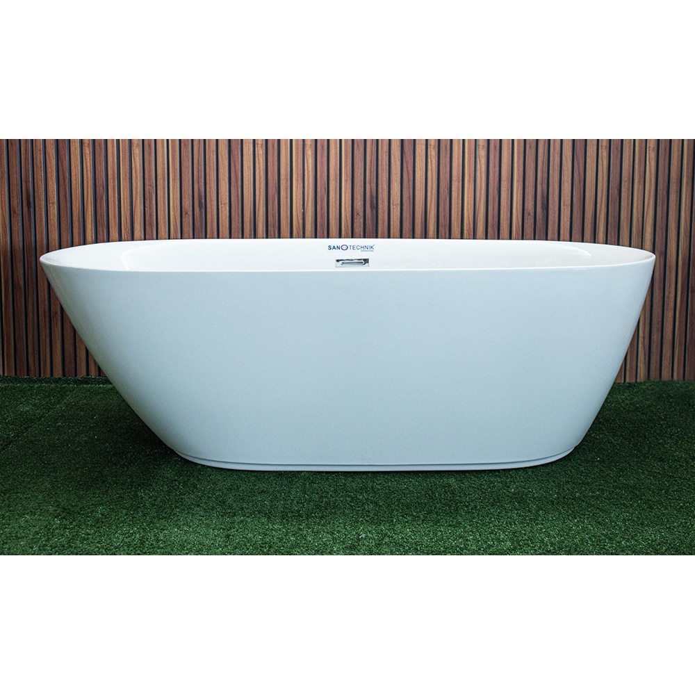 Cada baie freestanding SANOTECHNIK Sydney G9031, acril, 170 x 75 x 60 cm, alb