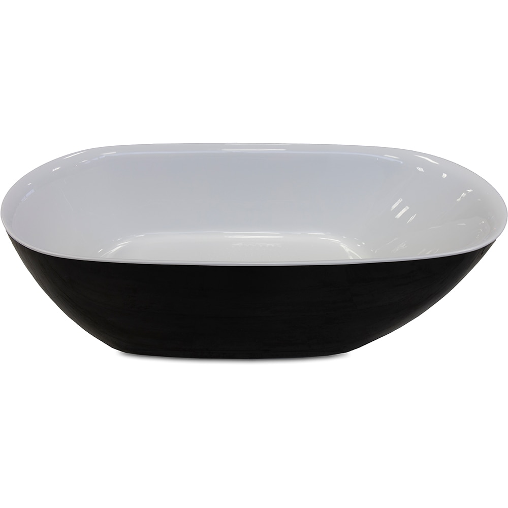 Cada baie freestanding SANOTECHNIK Sidney G9036, acril, 170 x 75 x 60 cm, negru