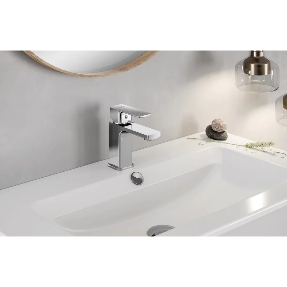 Baterie lavoar GALA Cubo 3987000, metal, argintiu