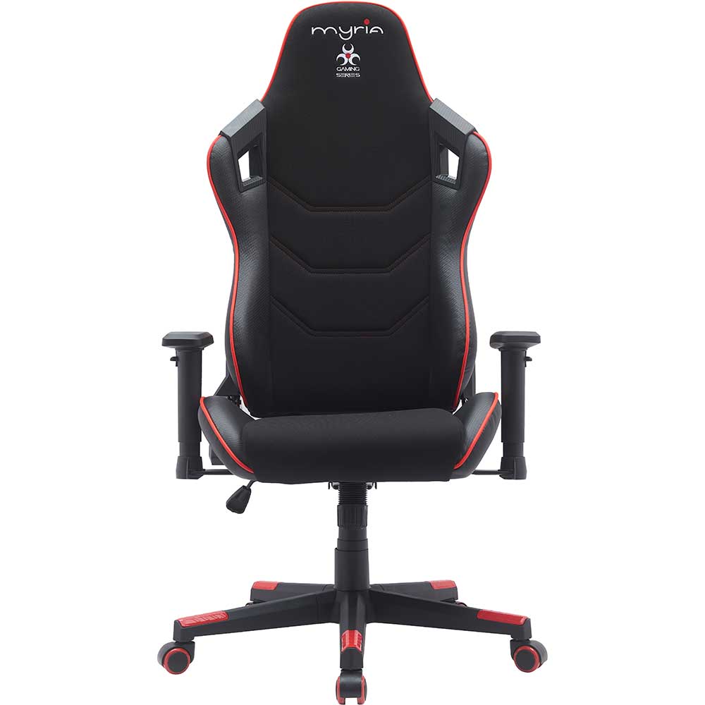 Scaun Gaming MYRIA MG7421, negru-rosu