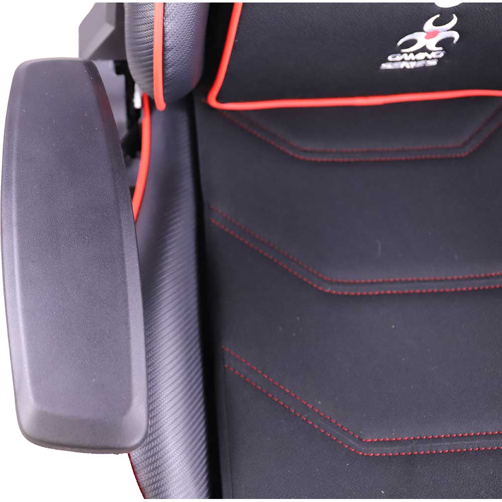 Scaun Gaming MYRIA MG7421, negru-rosu