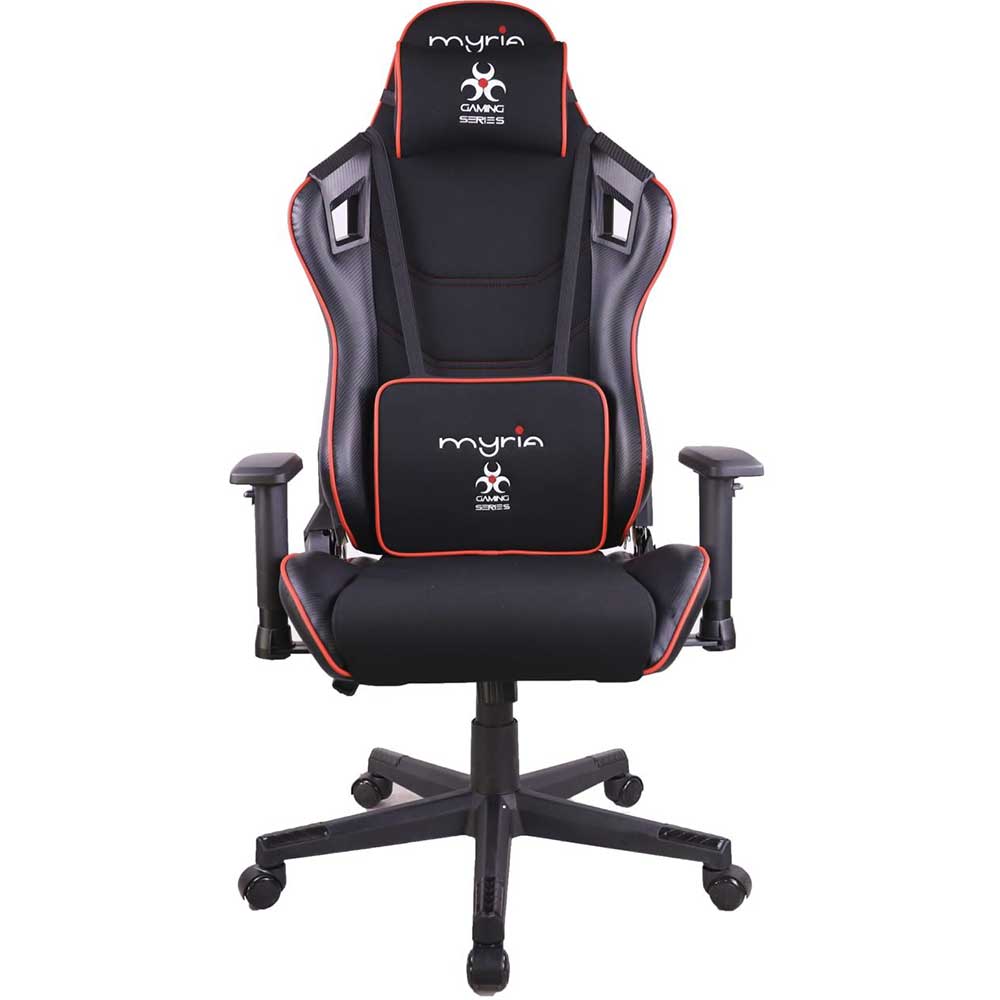 Scaun Gaming MYRIA MG7421, negru-rosu