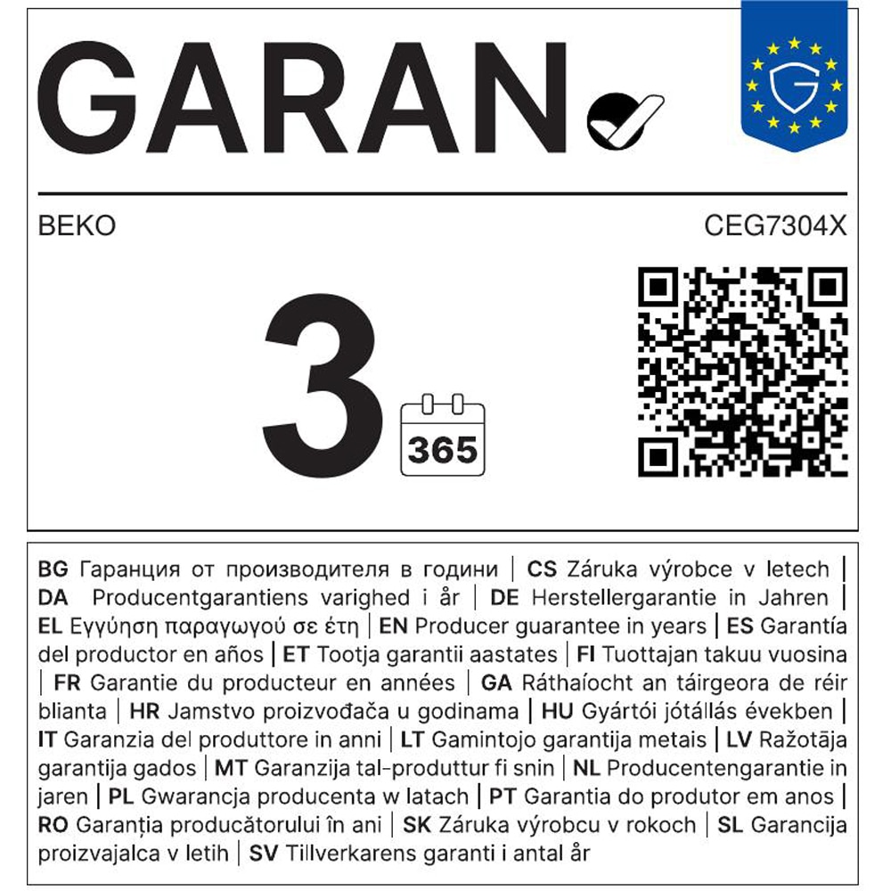 Espressor automat BEKO CaffeExperto CEG7304X, 2l, 1350W, 19 bar, negru-argintiu