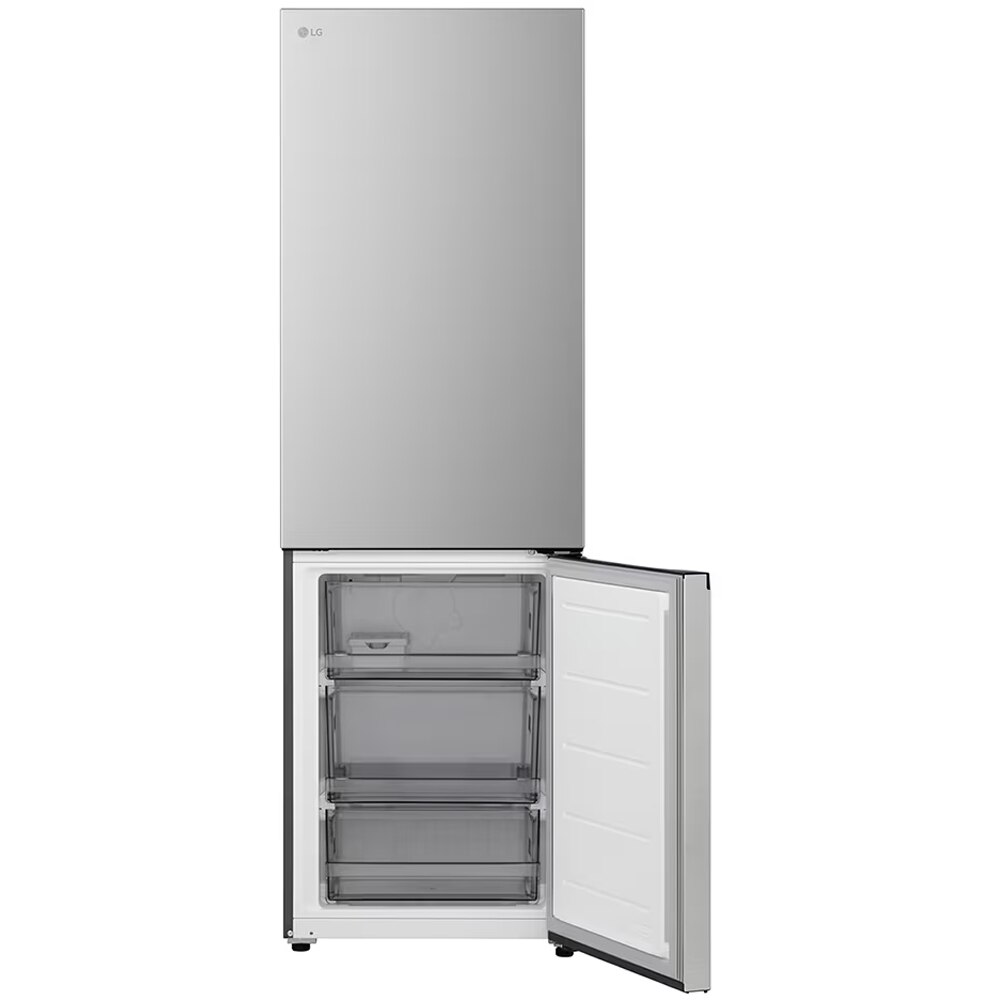 Combina frigorifica LG GBBS312CPY, No Frost, 333 l, H 186 cm, Clasa C, ThinQ, argintiu