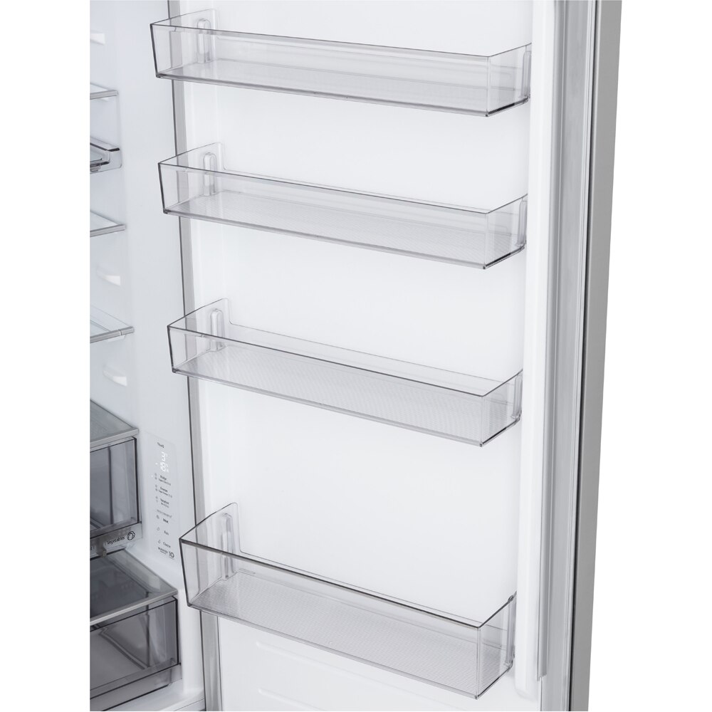 Combina frigorifica LG GBBS322APY, No Frost, 375 l, H 203 cm, Clasa A, ThinQ, argintiu