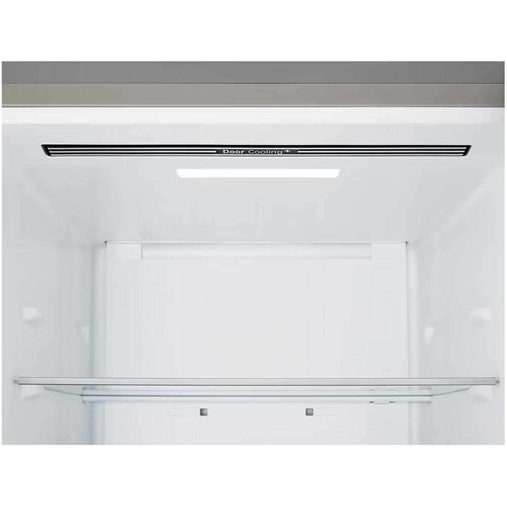 Combina frigorifica LG GBBS322CPY, No Frost, 375 l, H 203 cm, Clasa C, ThinQ, argintiu