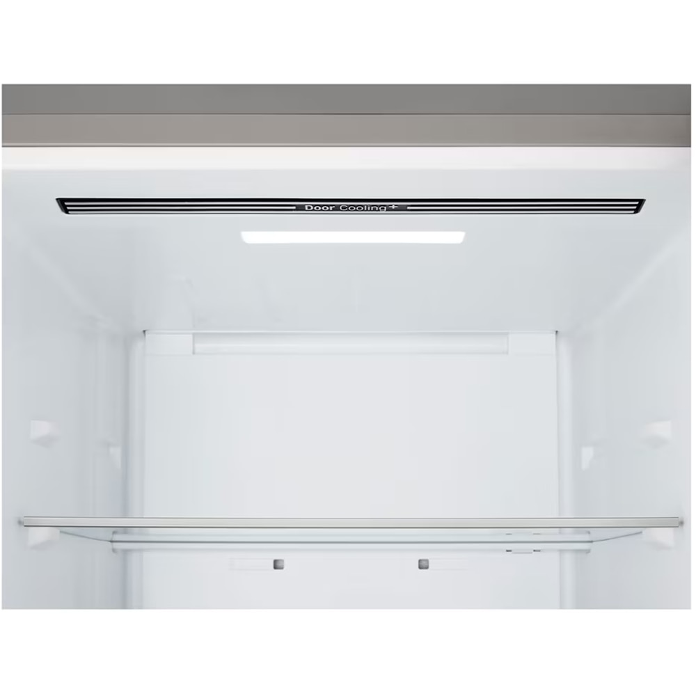 Combina frigorifica LG GBBSJ21DPY, No Frost, 375 l, H 203 cm, Clasa D, ThinQ, argintiu