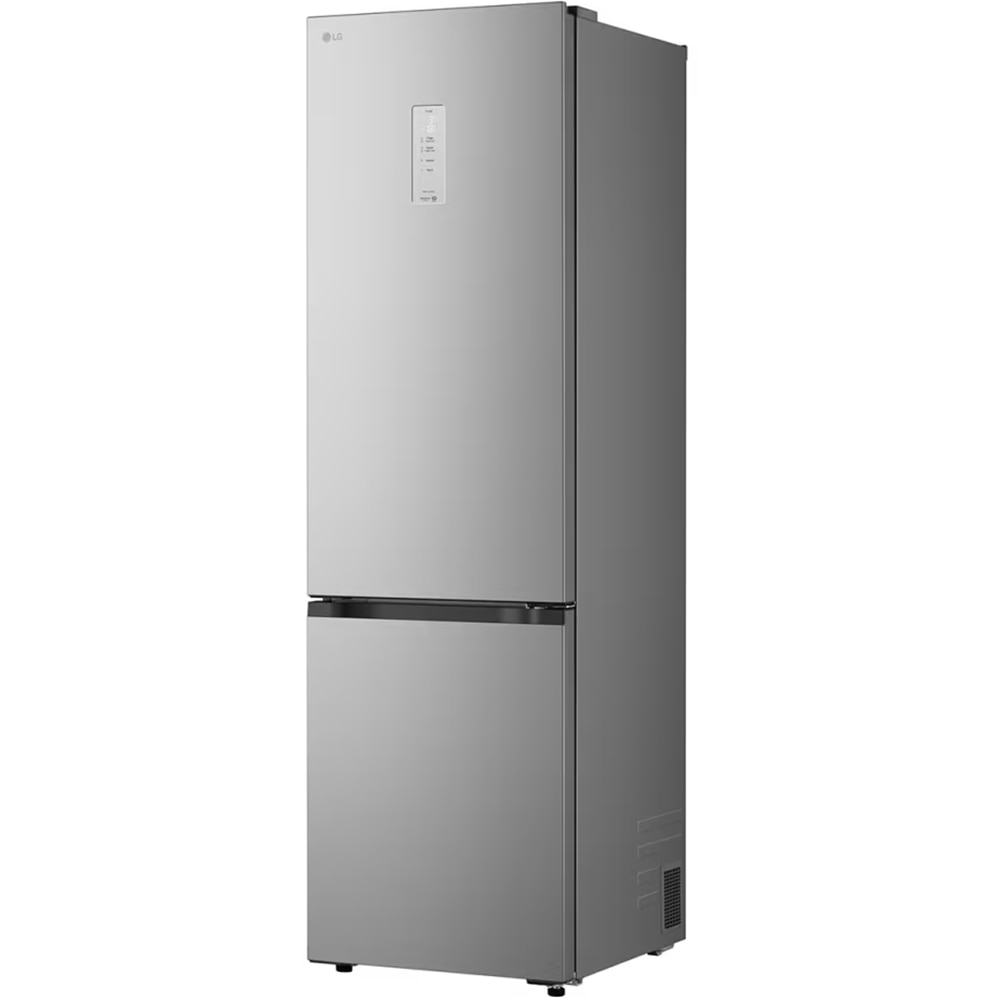 Combina frigorifica LG GBBSJ21EPY, No Frost, 375 l, H 203 cm, Clasa E, ThinQ, argintiu