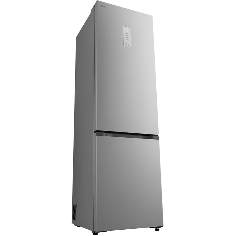 Combina frigorifica LG GBBSJ21EPY, No Frost, 375 l, H 203 cm, Clasa E, ThinQ, argintiu