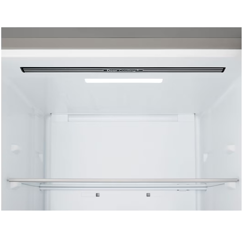Combina frigorifica LG GBBSJ21EPY, No Frost, 375 l, H 203 cm, Clasa E, ThinQ, argintiu