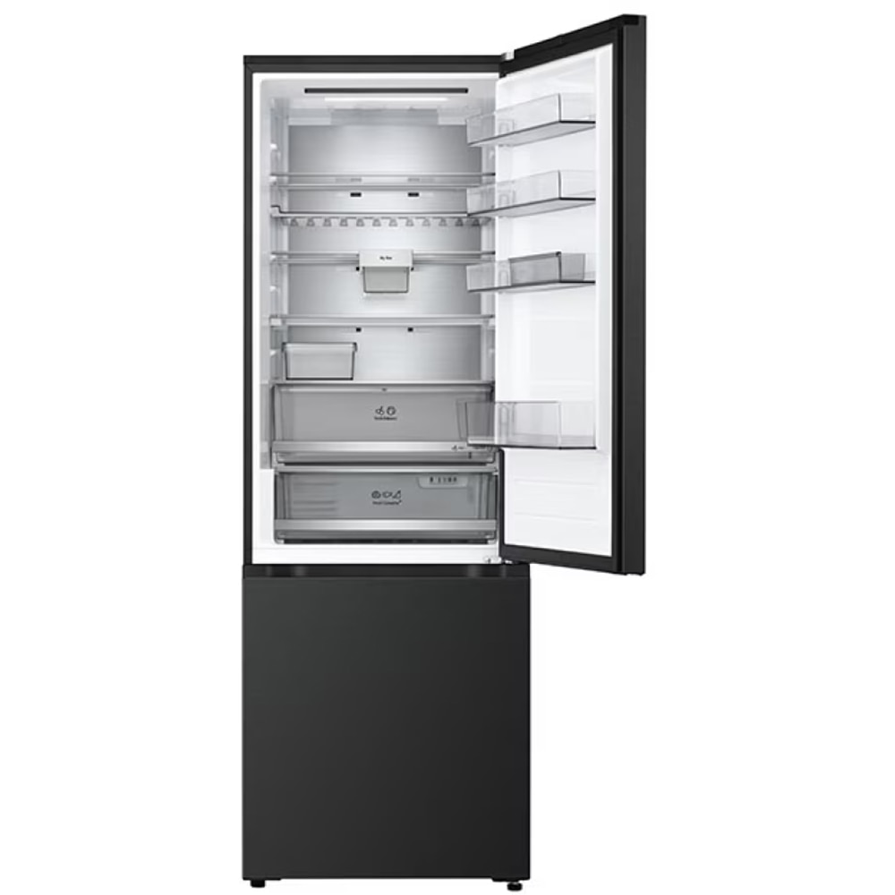 Combina frigorifica LG GBBW726DEV, No Frost, 465 l, H 203 cm, Clasa D, ThinQ, negru