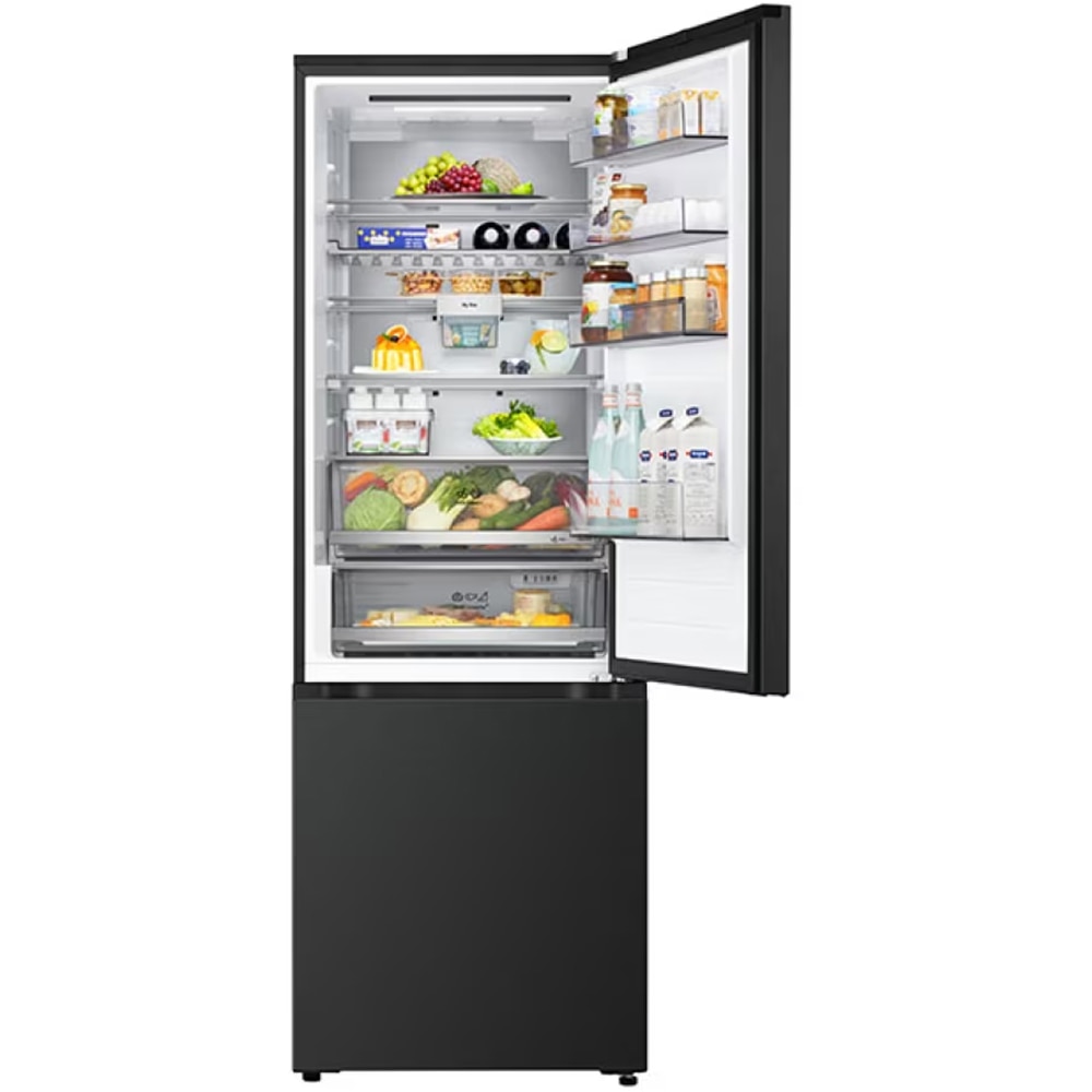 Combina frigorifica LG GBBW726DEV, No Frost, 465 l, H 203 cm, Clasa D, ThinQ, negru