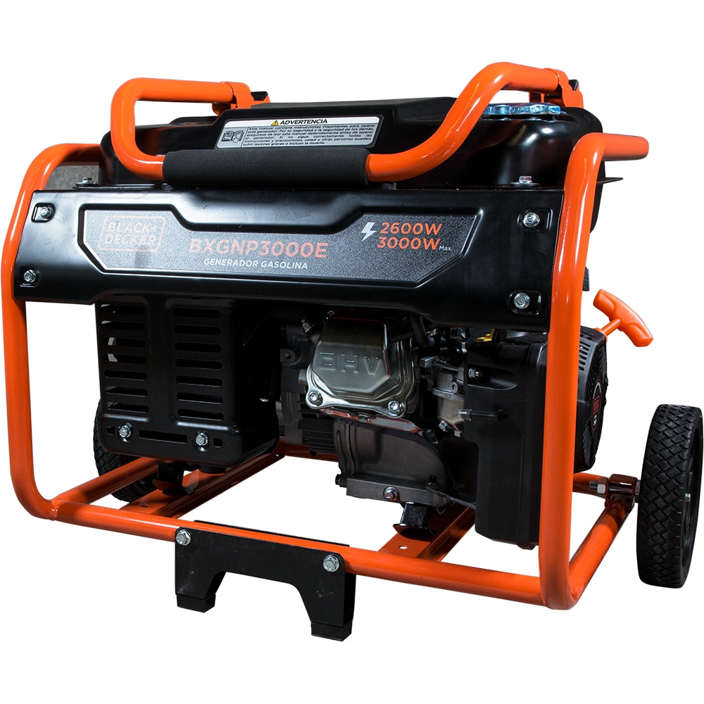Generator electric BLACK+DECKER BXGNP3000E, 3000W, 4 timpi, benzina, autonomie 11h