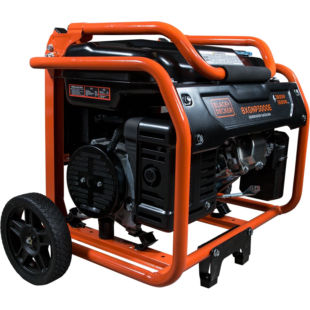 Generator electric BLACK+DECKER BXGNP3000E, 3000W, 4 timpi, benzina, autonomie 11h