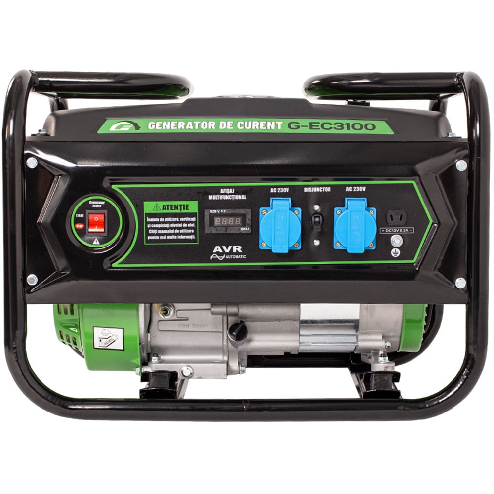 Generator electric GREENFIELD G-EC3100, 2300W, 4 timpi, benzina, autonomie 15h