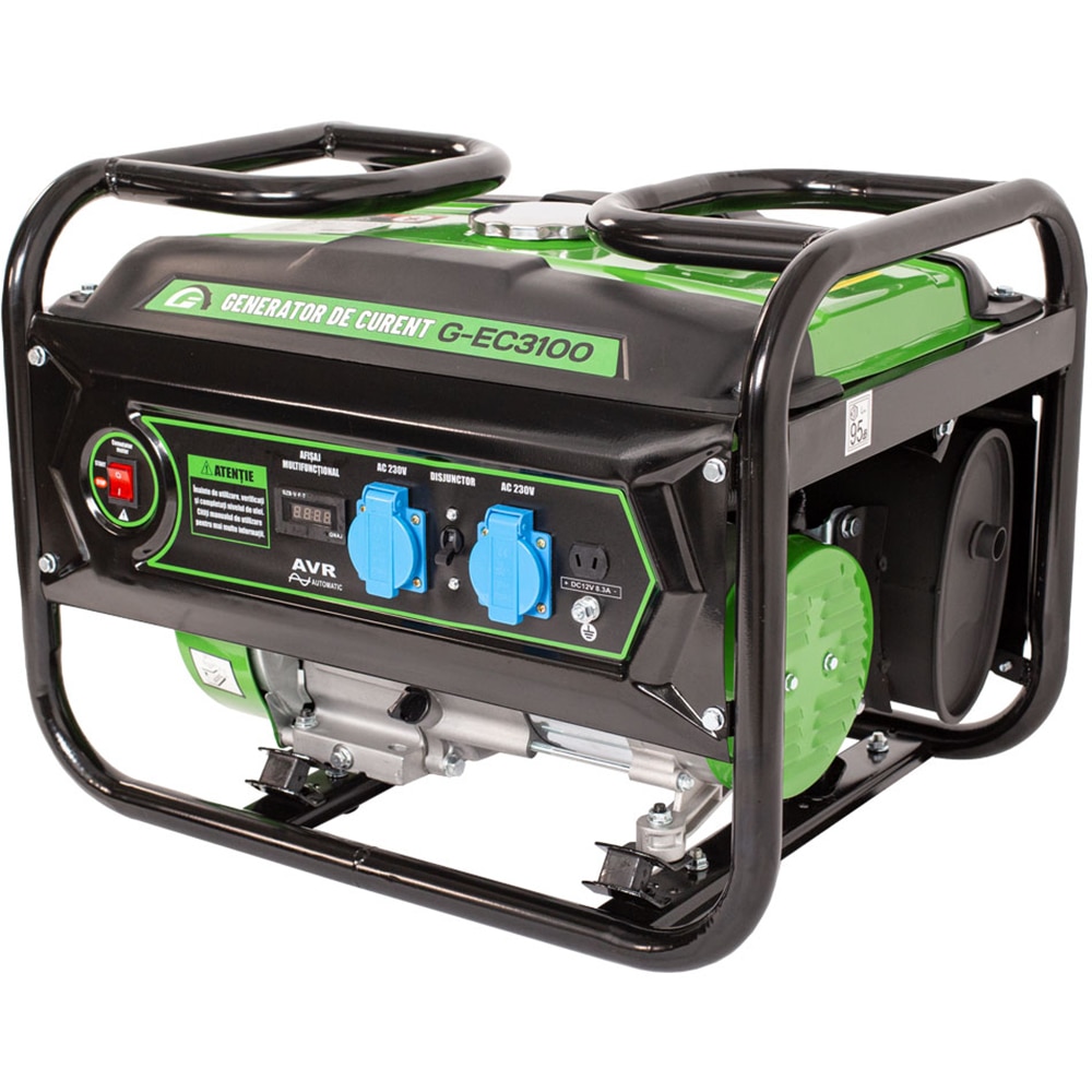 Generator electric GREENFIELD G-EC3100, 2300W, 4 timpi, benzina, autonomie 15h