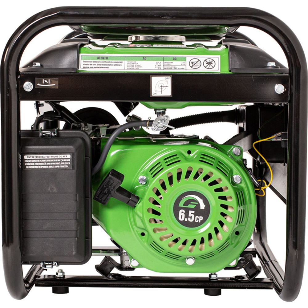 Generator electric GREENFIELD G-EC3100, 2300W, 4 timpi, benzina, autonomie 15h