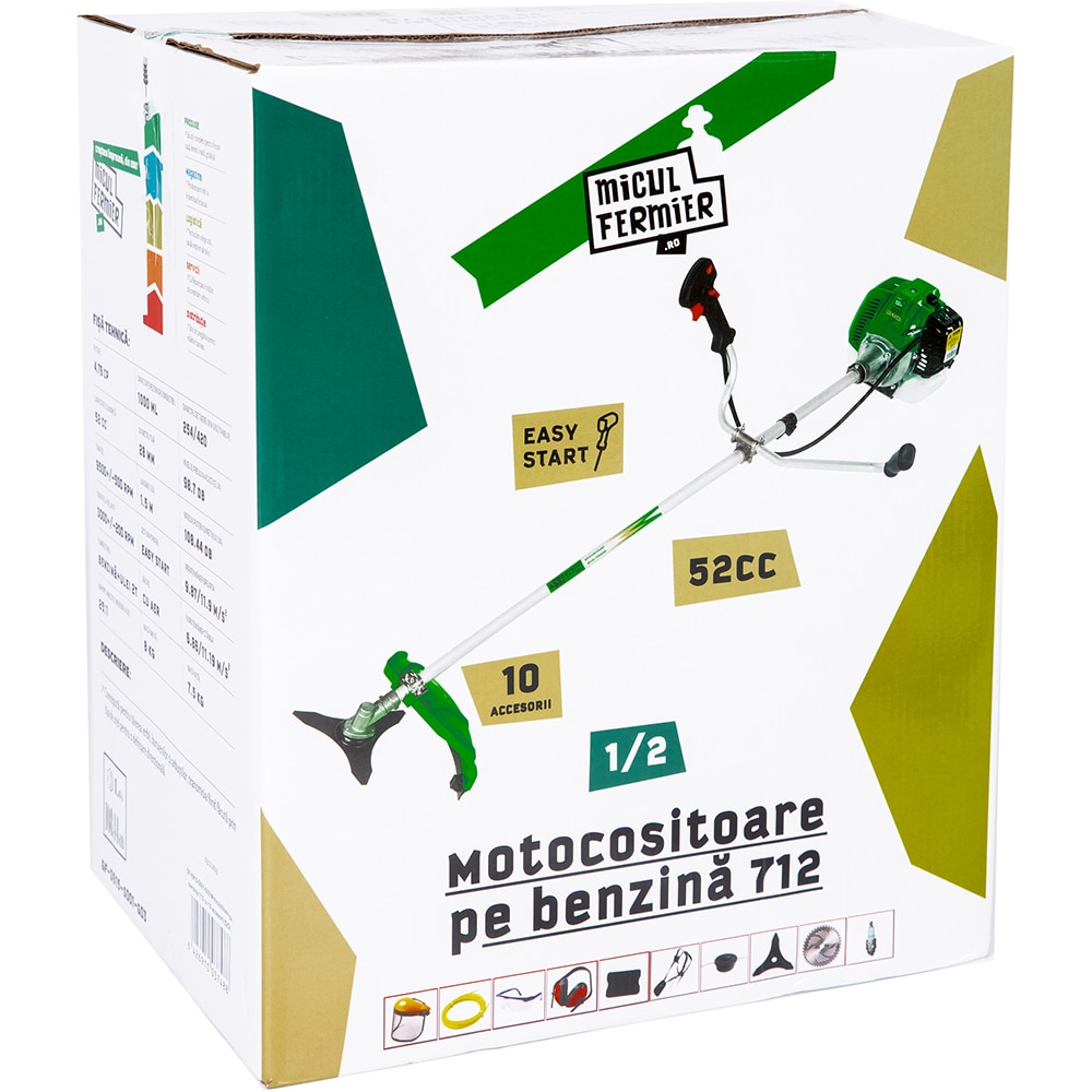 Motocoasa MICUL FERMIER GF-0915-S001-G03, 3500W, 4.76cp, 9500rpm