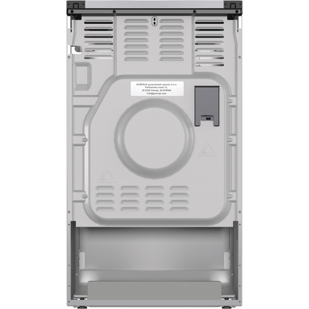 Aragaz GORENJE GK5A12SG, 4 arzatoare, Gaz + Electric, L 50 cm, gri