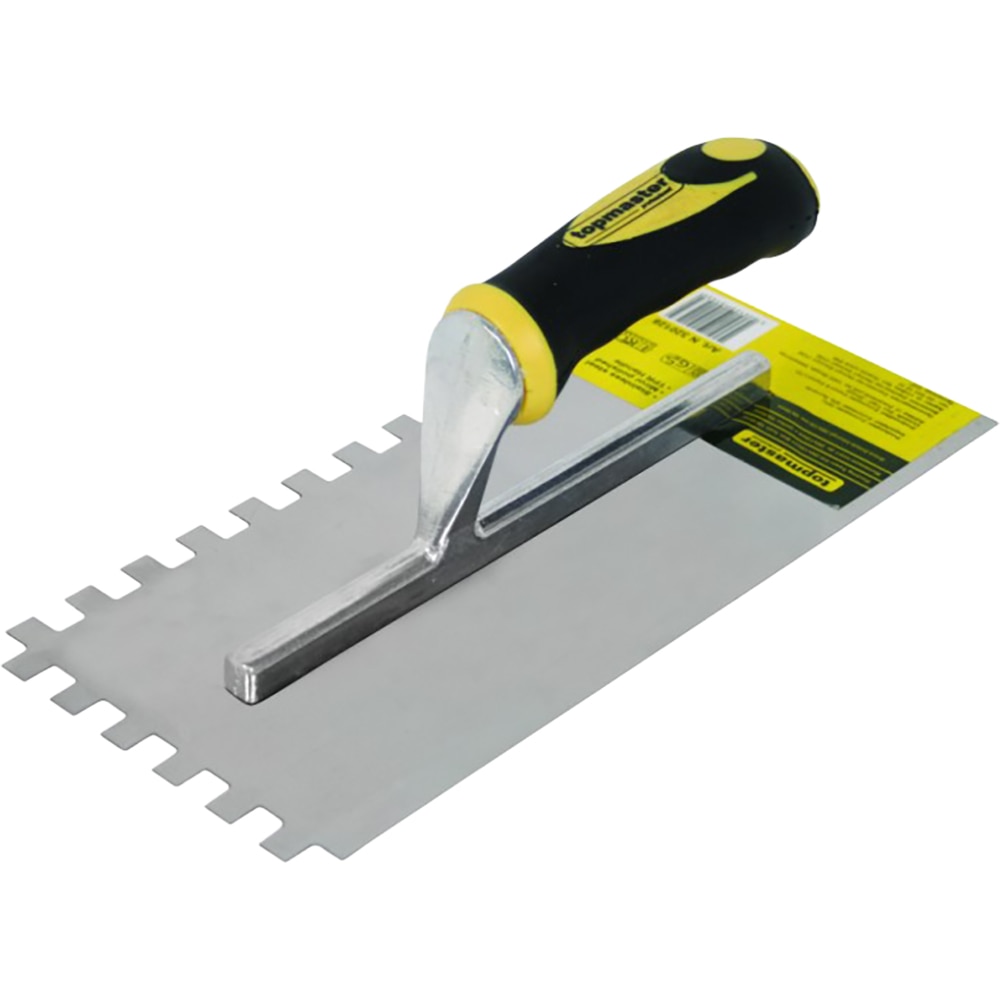 Gletiera cu dinti TOPMASTER, 28 x 13 cm, galben