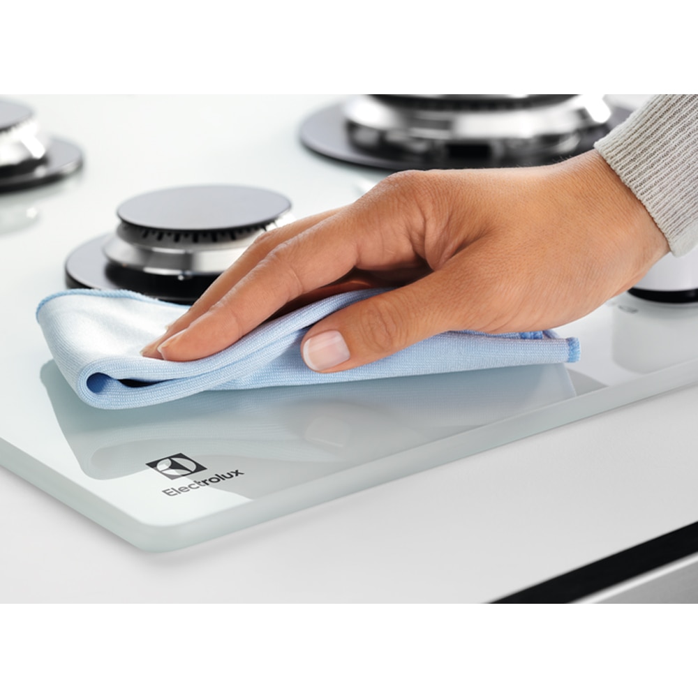 Plita incorporabila ELECTROLUX GME363NV, Gaz, 4 arzatoare, Wok, alb