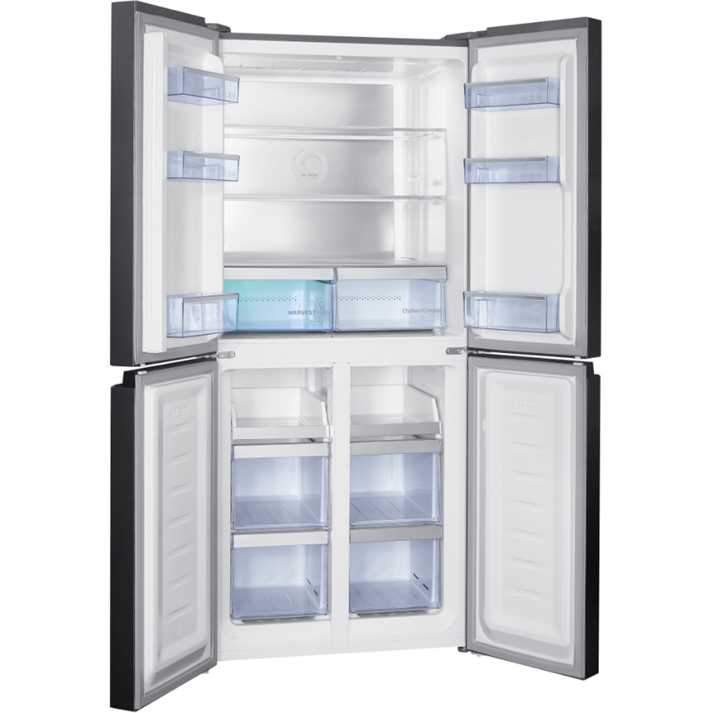 Side by Side BEKO GNO46624MXPN, No Frost, 466 l, H 180 cm, Clasa C, argintiu