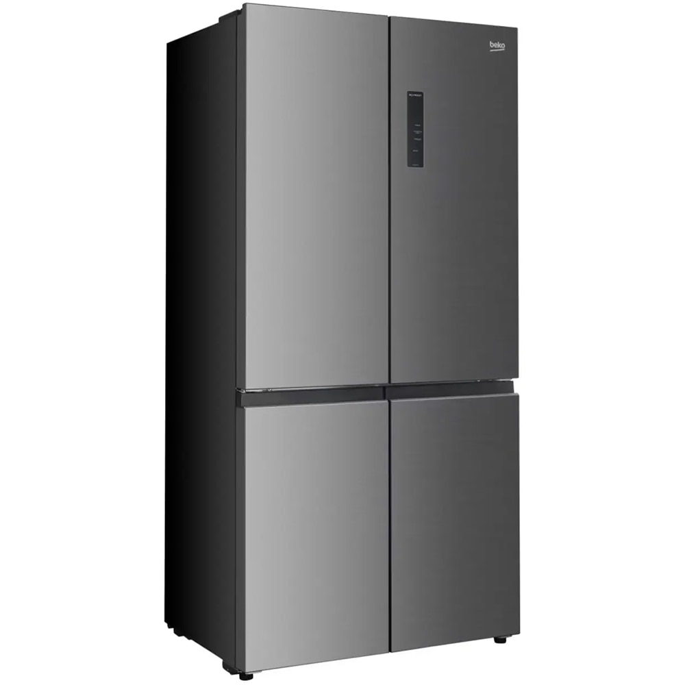 Side by Side BEKO GNO52223MXPN, No Frost, 522 l, H 190 cm, Clasa D, inox