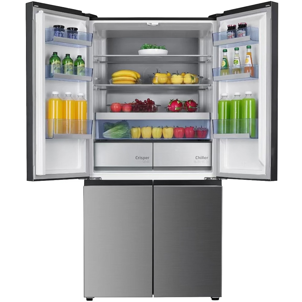 Side by Side BEKO GNO52223MXPN, No Frost, 522 l, H 190 cm, Clasa D, inox