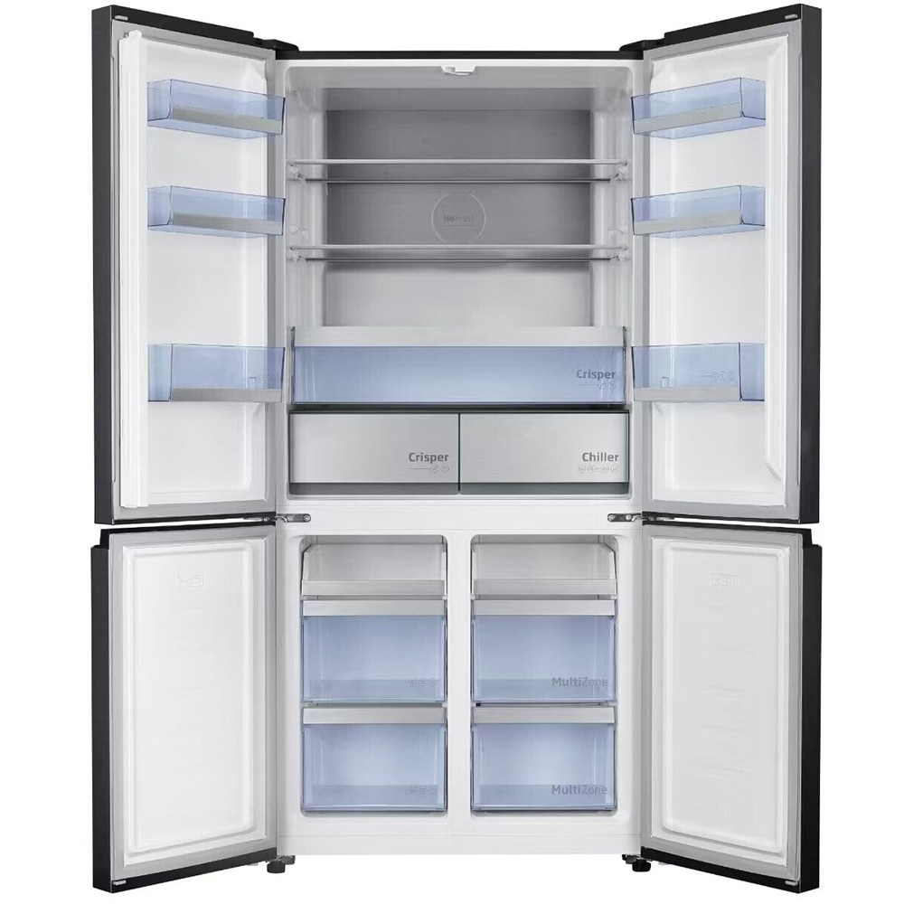 Side by Side BEKO GNO52223MXPN, No Frost, 522 l, H 190 cm, Clasa D, inox