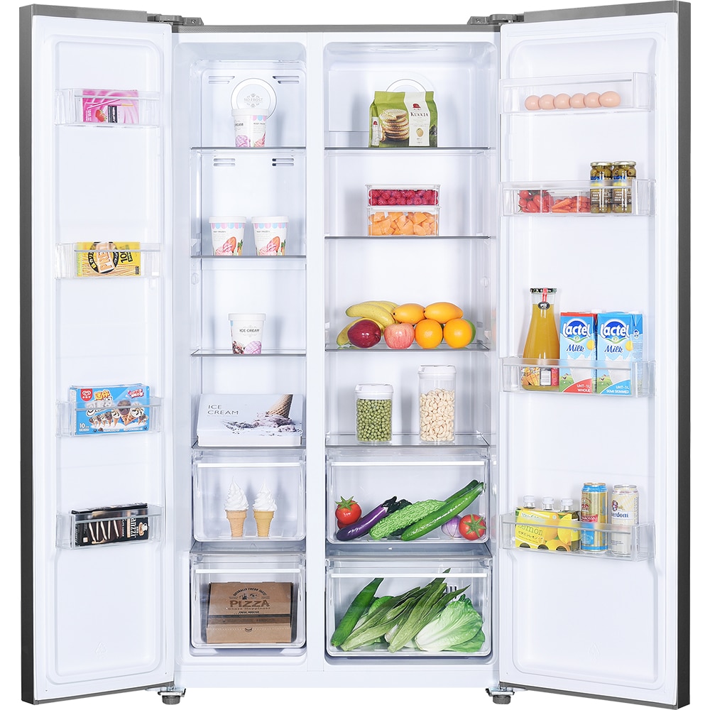 Side by Side BEKO GNO5324XPN, No Frost, 532 l, H 177 cm, Clasa C, inox