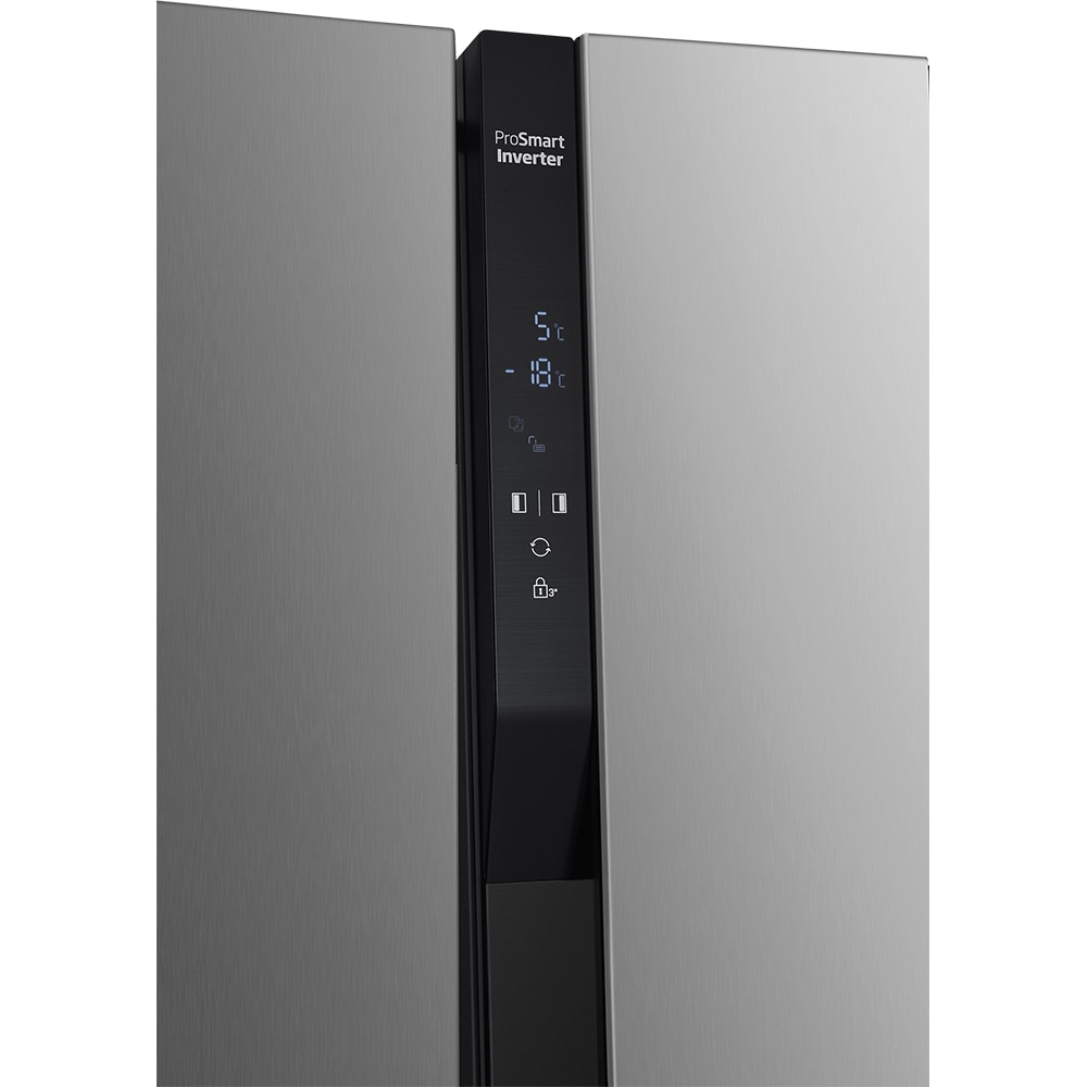 Side by Side BEKO GNO5324XPN, No Frost, 532 l, H 177 cm, Clasa C, inox