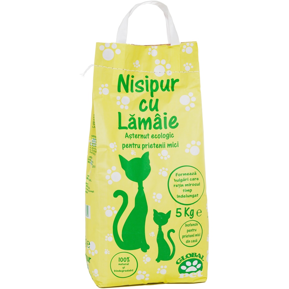 Asternut igienic pentru pisici NISIPUR Lamaie, 5 kg