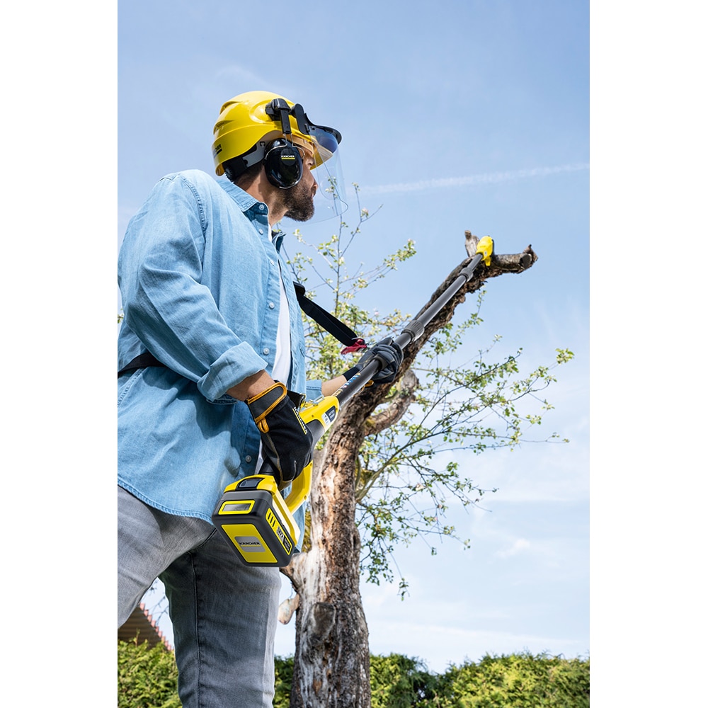 Mini fierastrau telescopic cu lant KARCHER PSW 18-20, 18V, lama 20 cm, fara acumulator