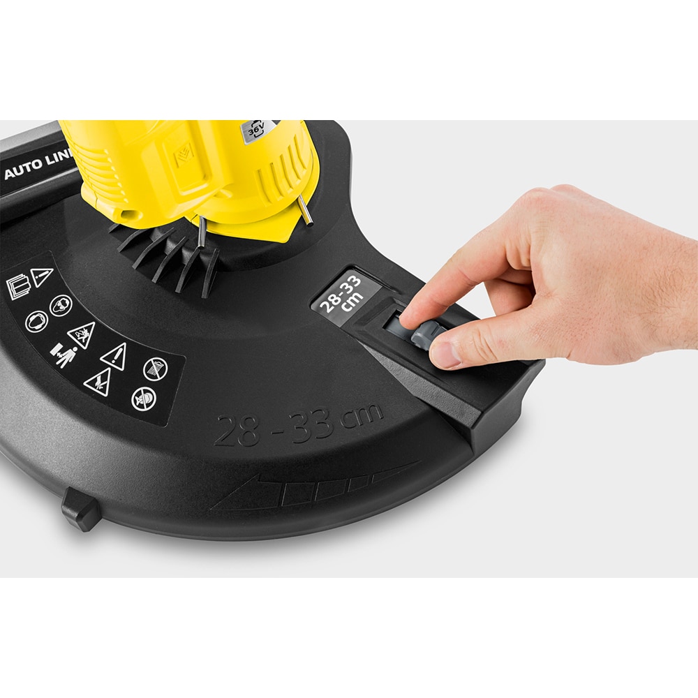 Coasa electrica KARCHER LTR BATTERY 36-33, latime lucru 28-33cm, 7000rpm, acumulator 2.5Ah