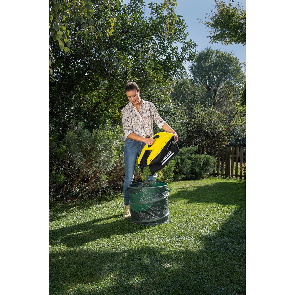 Masina de tuns iarba pe acumulator KARCHER LMO 18-36, Electrica, latime taiere 36 cm, cos 45L, fara acumulator, galben