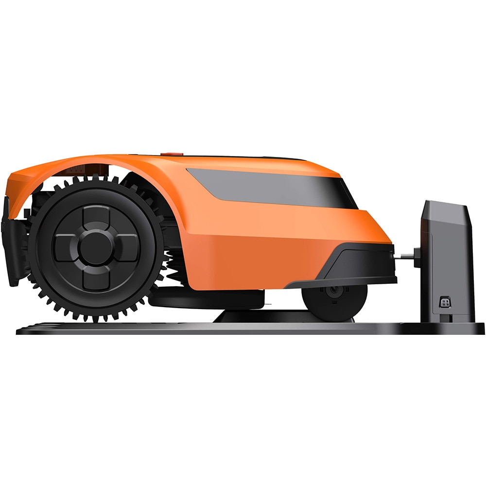 Robot de tuns iarba EZVIZ RM600, 2.5Ah, Wi-Fi, IPX6, inaltime taiere 30-70mm, 600mp, Intoarcere automata la statie, Urcare in panta, C-TOF