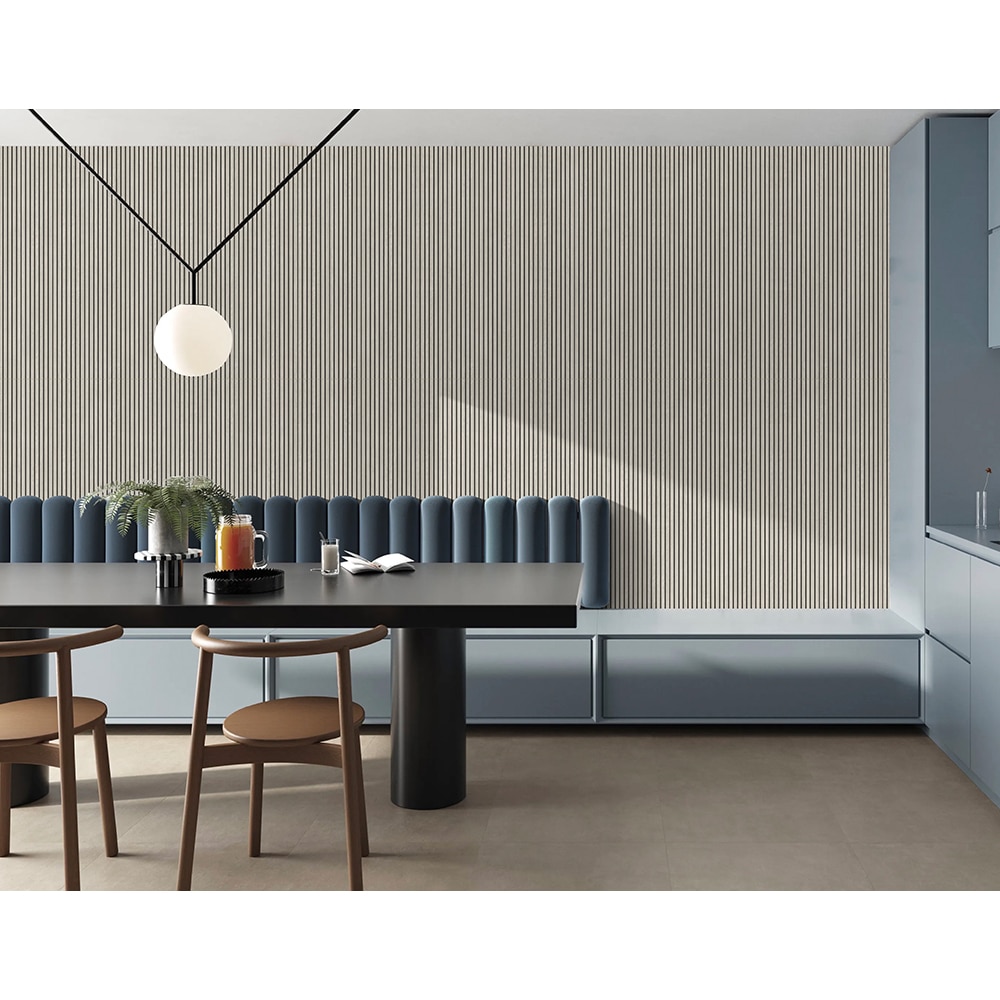 Gresie interior/exterior Wood Line Brown, maro/negru mat, 60 x 120 cm, 9 mm, 1.44 m2/cutie