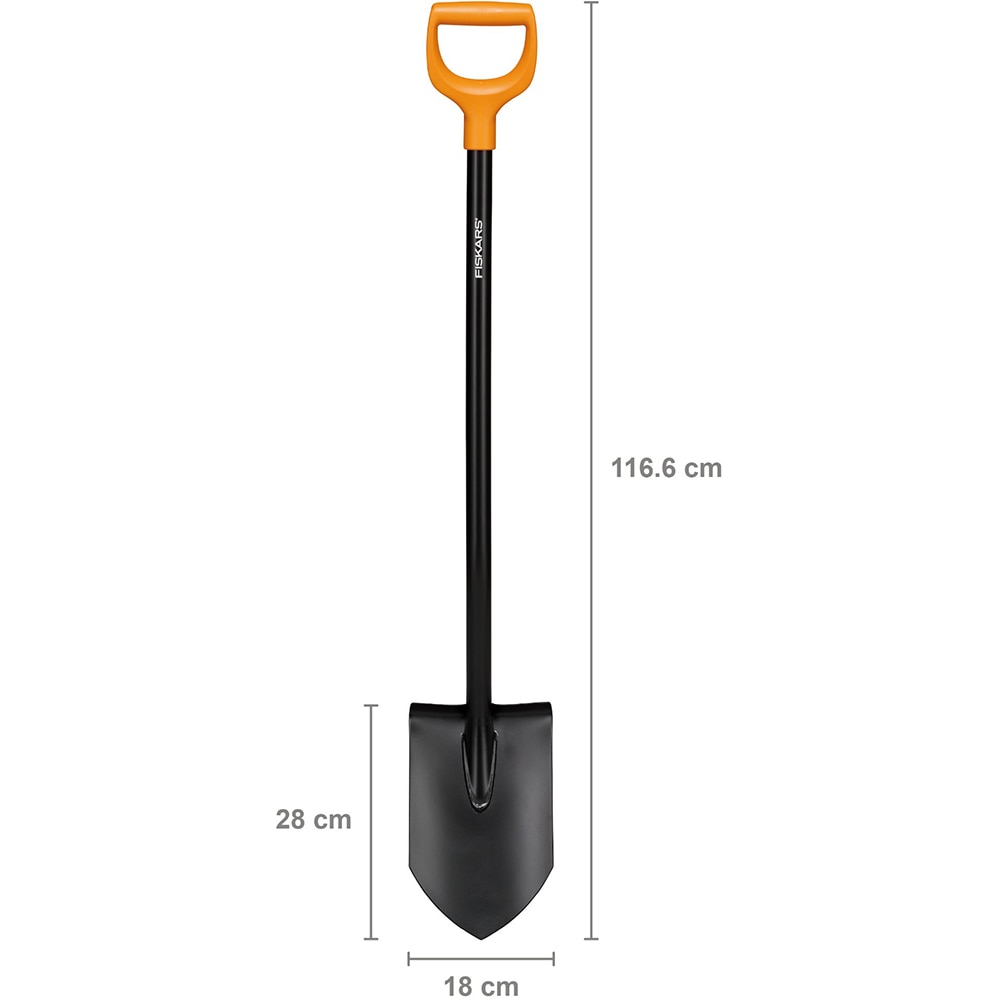 Cazma ascutita FISKARS Solid, 116cm, otel