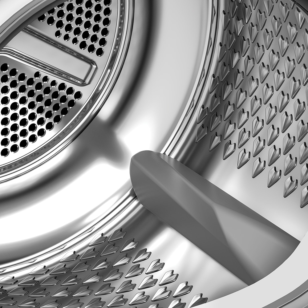 Uscator de rufe GRUNDIG GT75833D EU, Pompa de caldura, 8 kg, 15 programe, Clasa C, alb