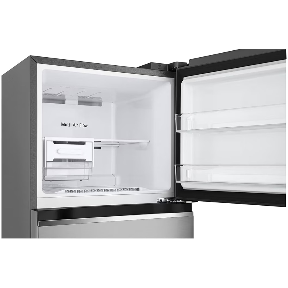 Frigider cu doua usi LG GTBV20PYZJD, No Frost, 266 l, H 168 cm, Clasa E, argintiu