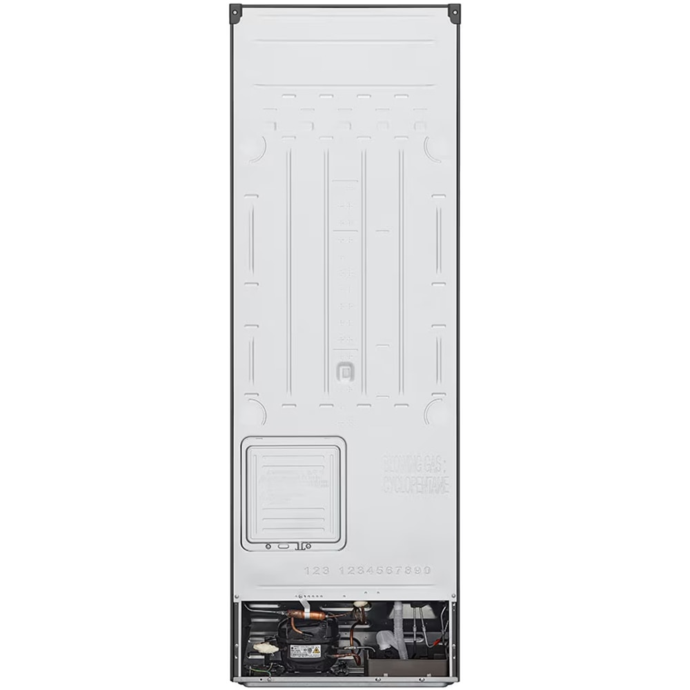 Frigider cu doua usi LG GTBV20PYZJD, No Frost, 266 l, H 168 cm, Clasa E, argintiu