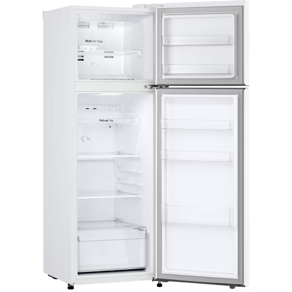 Frigider cu doua usi LG GTBV20SWZJD, No Frost, 266 l, H 168 cm, Clasa E, alb