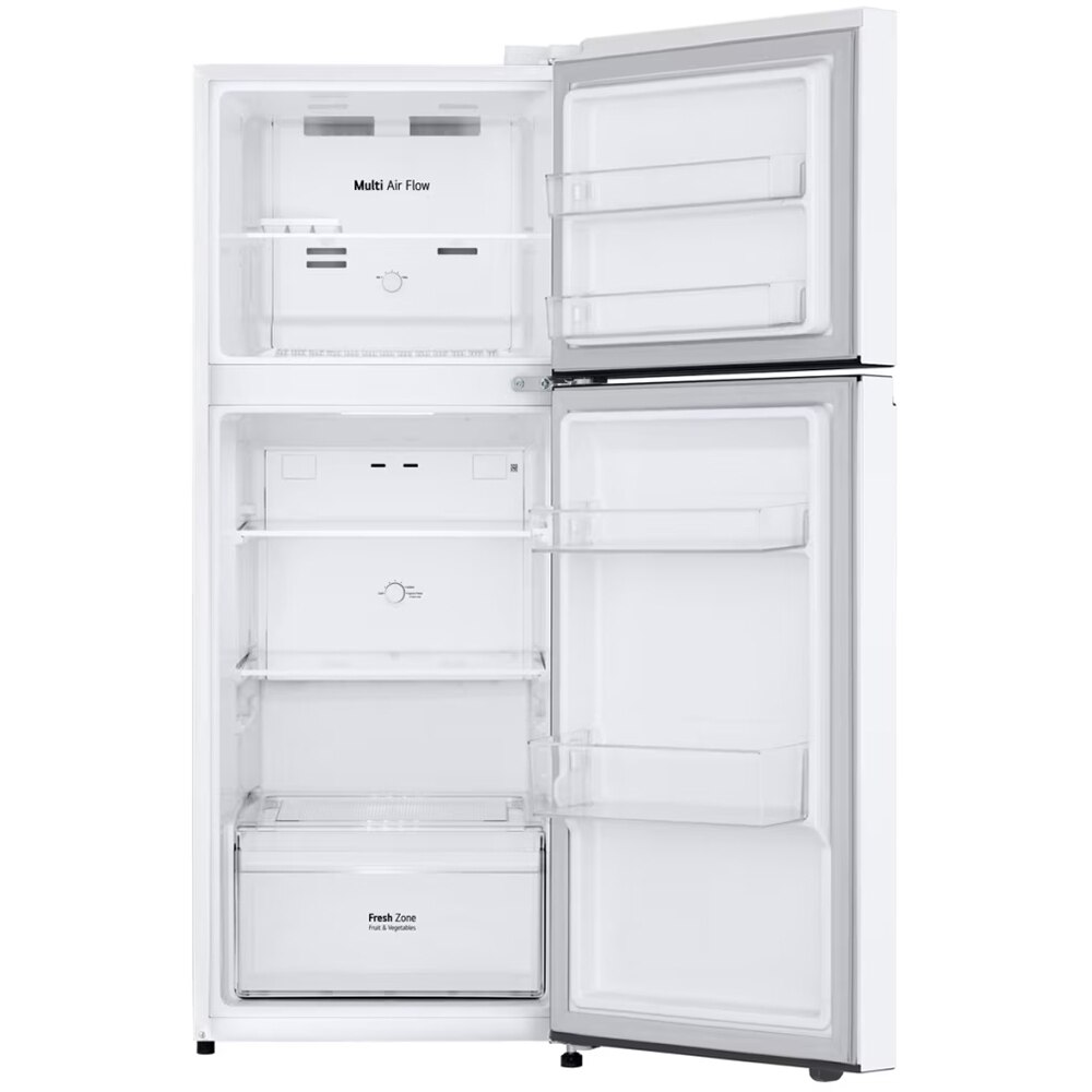 Frigider cu doua usi LG GTBV22SWNJ, No Frost, 217 l, H 144.5 cm, Clasa E, alb