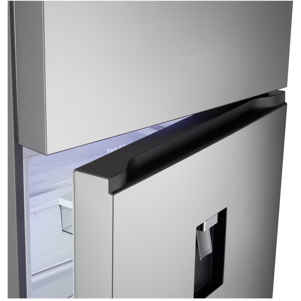 Frigider cu doua usi LG GTFV61PYBQD, No Frost, 609 l, H 186 cm, Clasa E, ThinQ, argintiu